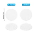 thumbnail image 2 of Uxcell 0.8" Self Adhesive Dots, 100 Pairs Sticky Hook Nylon Loop Dots Strips, White, 2 of 6
