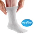 thumbnail image 2 of Calcetines Hombre para Diabéticos, 4 Pares Medisan 4 pares para hombre color blanco, 2 of 2
