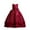 z240821-Wine, variant on LUOGENLI Dresses For Girls 8-10 Blue Kids Girls Summer Dress Irregular Skirt Bow Knot Princess Dress Party Evening Dress Children's Clothing Graduation Dresses For Girls 3-4 Years