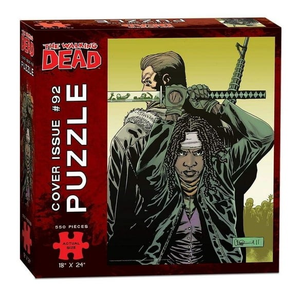 Puzzle USAOPOLY, portada de The Walking Dead, número 92, 550 piezas