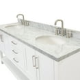 thumbnail image 4 of Ariel S073DCWOVOGRY Magnolia 72" Free Standing Double Basin Vanity Set - Grey, 4 of 7
