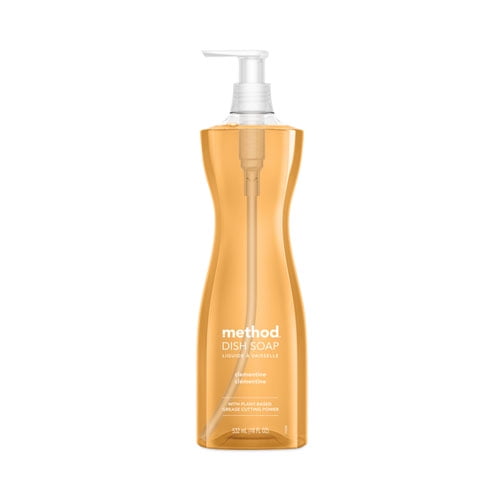 Dish Soap, Clementine, 18 Oz Pump Bottle, 6/carton | Bundle of 2 Cartons