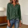 thumbnail image 4 of Lightweight Jacket Women Solid Color Long Sleeve Button Front Top For Everyday Casual Wear Spring Jackets For Women, 4 of 7