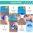 thumbnail image 2 of Piscina flotante dosificadora de 5 pulgadas, Flotador dosificador, Flotador para tabletas de cloro, Piscina flotante dosificadora con termómetro, Flotador de cloro, Flotador de piscina, Dispensador de tabletas de cloro Sailing Electrónica, 2 of 6