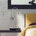 thumbnail image 3 of MasteelfCA 1PC Hotel Bedside Hose Spotlight Bedroom Hose Night Light Creative Reading Light, 3 of 7