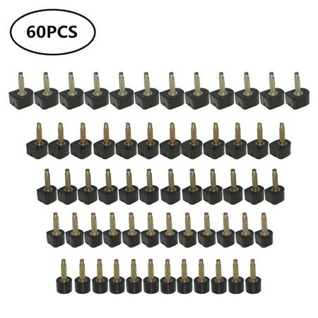 60PCS/30 Pairs Women's High Heel Shoes Repair Tips Pin Taps Dowel Lifts Replacement (5 Different (Best Shoes For Heavy Lifting)