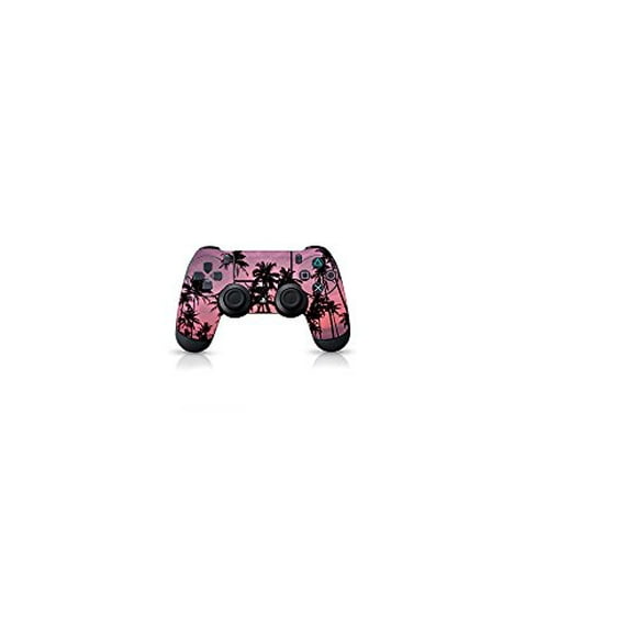 Controller Gear Authentic and Officially Licensed PS4 Controller Skin “Pink Palm Trees” (Playstation 4 Controller Sold Separately)
