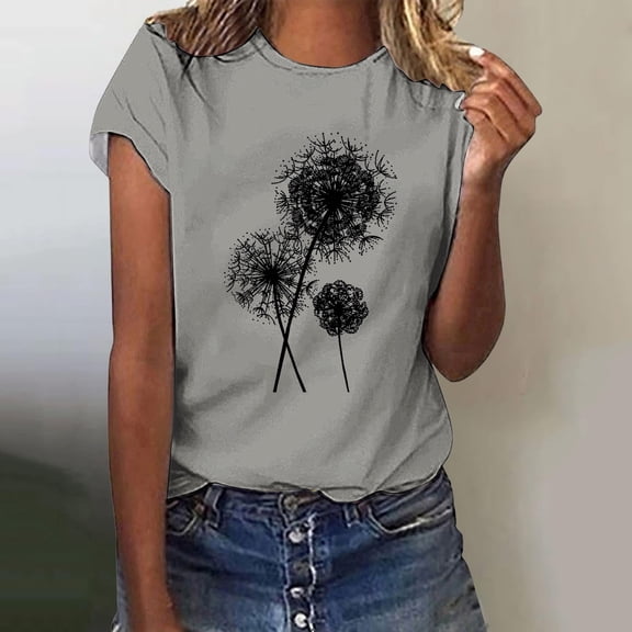 Breathable Linen Tops for Women Beach Vacation Flowy Summer Outfit
