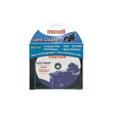 Maxell CD 240 - CD / DVD - cleaning disk