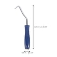thumbnail image 3 of Curved Rebar Wire Hook Curved Wire Hook Steel Wire Hook with Plastic Handle for Rebar, 3 of 7
