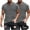 Gray, variant on Cxenplz 2 Pack Mens Summer Tops Short Sleeve Crew Neck Plain Novelty T Shirt Cotton Crew Tee Undershirts Tshirts