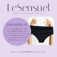thumbnail image 6 of LeSensuel High Waisted Underwear Tummy Control Panties Full Coverage Briefs for Women, 6 of 7