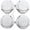 White - 4 Can, variant on Reusable Black Can Holder Carrier, Four Can, Pack of 20 - Snap Off Carrier For 12 oz & 16 oz Cans - Brewery Homebrewing Beverage Canning & Transport - 100% Recycled Plastic, USA Made - Bits N Things