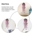 thumbnail image 3 of Artificial Hanging Flower Vine Fake Cherry Blossoms Flower Vine, 3 of 4