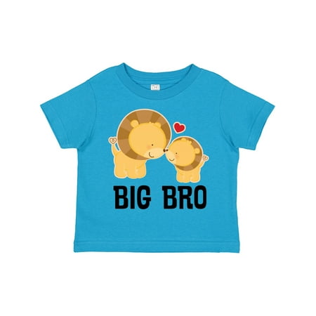 

Inktastic Big Bro Lion Brother Boys Gift Toddler Boy Girl T-Shirt