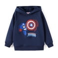 thumbnail image 1 of Sudadera con capucha Marvel Captain America para niños de 2 a 9 años, 1 of 6