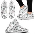 thumbnail image 1 of Zapatos casuales con estampado de dientes dentales rosas para mujer, zapatillas planas de malla de aire, cómodos, con dibujos animados, 1 of 6