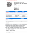 thumbnail image 2 of Front Brake Pad and Rotor Kit - Compatible with 2004 - 2006 Mitsubishi Lancer 2005, 2 of 2