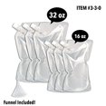 thumbnail image 1 of Cruise Flask Kit Correcteur et Réutilisable - Sneak Alcohol Anywhere - 3 x 32 oz + 3 x 16 oz + 1 Entonnoir, 1 of 1