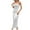 White, variant on IROINNID Summer Dresses for Women , Wedding Guest Backless Dresses for Women with Off-The-Shouder and Sleeveless Classy Stain Summer Dresses