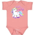 thumbnail image 3 of Inktastic Lil Sis Unicorn Little Sister Girls Baby Bodysuit, 3 of 5