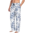 thumbnail image 6 of Honiee Rose Flowers for men - a sleek fusion of Straight Pajama Pants, versatile Lounge Pants, and cozy Sleepwear, all rolled into one-X-Large, 6 of 6
