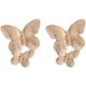 thumbnail image 3 of Pendientes de mariposa grandes de oro delicado bohemio, pendientes de gota de oro grandes y delicados, pendiente de declaración, joyería para el cuerpo para mujeres y niñas WD.WDQZL Hogar, 3 of 5