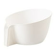 thumbnail image 1 of New Arrival,Vegetable Fruit Draining Basket, Plastic Filter Design, Mesh Drain Grid + Easy Clean, Kitchen Sink Use, For Food Prep, Washing Produce, Mesh | Plastic, White-278 $BS$3, 1 of 6
