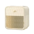 thumbnail image 1 of Qocolhg Deals of The Day! Toilet Tissue Box Toilet Paper Box Wall Mounted Non Perforated Roll Box Toilet Transparent Roll Box Storage Rack Translucent Storage Cabinet, Christmas Birthday Gifts, 1 of 6