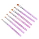 thumbnail image 5 of Pinceles para decoración de uñas BuyWeek 7 paquetes de bolígrafos de terapia de luz, 5 of 14