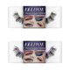 thumbnail image 1 of Delineador de ojos Eelhoe, pestañas postizas autoadhesivas, suaves, naturales, rizadas, gruesas, 3 unidades, dorado y morado, 1 of 5