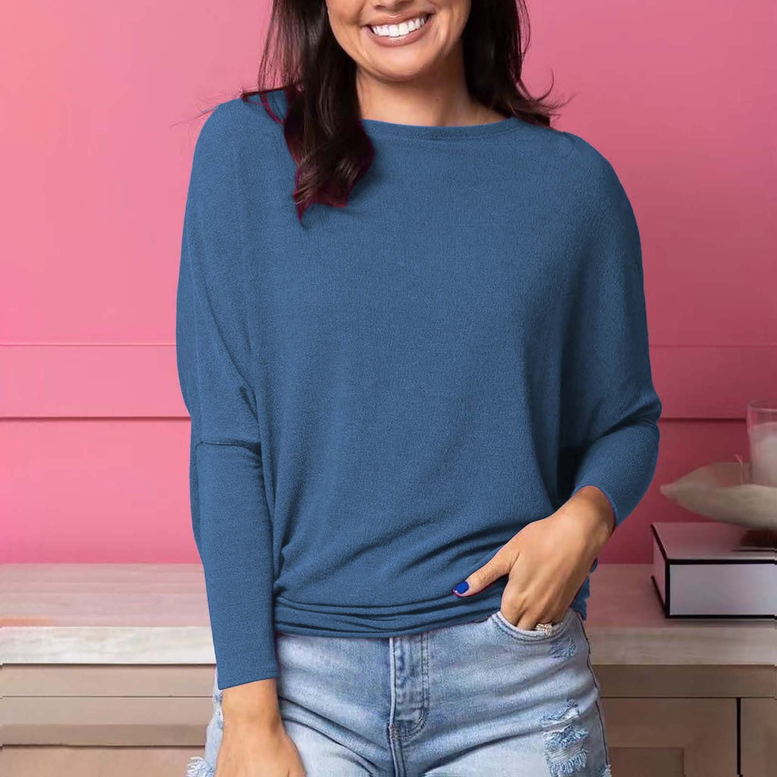 Chemisier Hauts Vetements Femme Hauts Bleus Pour Femmes Hauts à