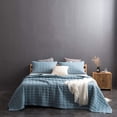 thumbnail image 1 of Stone-Washed Box Stitched Quilt Set, 1 of 15