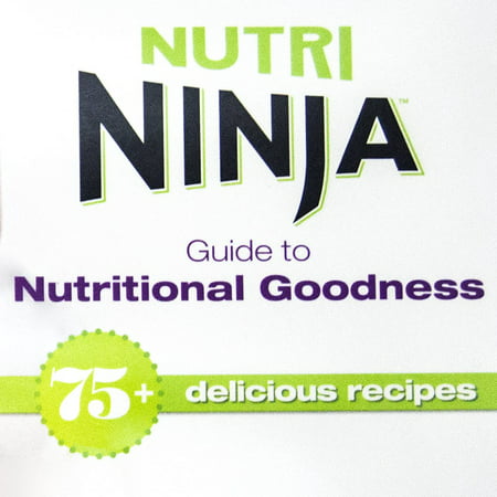 Nutri Ninja Pro 900W Smoothie Blender w/ Cups & Nutritional Goodness Cook (Best Nutri Ninja For Smoothies)