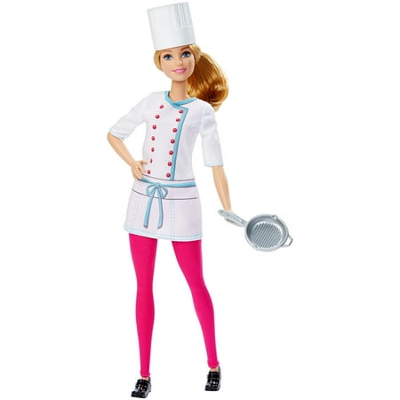 barbie careers bakery chef doll and playset