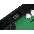 thumbnail image 6 of Wycliffe Brothers 23-inch Backgammon Set with 1.75-inch Nickel Checkers - Black Case with Green Field - Prestige Class, 6 of 12