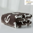 thumbnail image 6 of JML Fleece Throw Blanket Soft Cozy Plush Nap Blanket,50"x60", Brown, 6 of 6