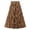 Coffee, variant on Women Mid Length Skirt Dance Party A Line High Waisted Pleated Skirt Holiday Party Half Skirts Scrub Skirt One Size
