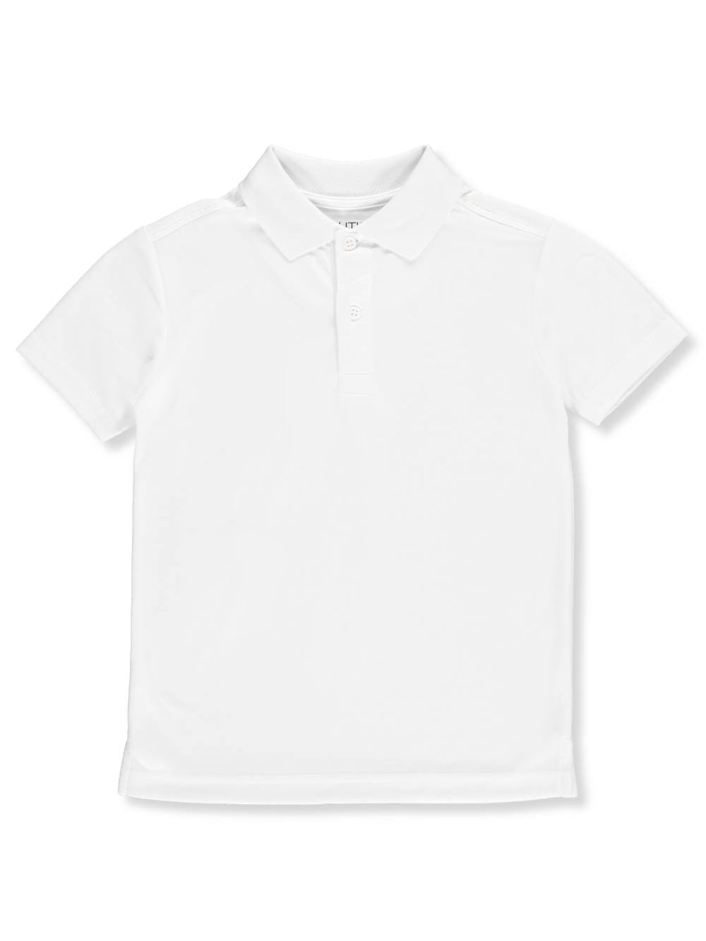 Nautica Boys School Uniform Short Sleeve Performance Polo