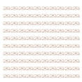 thumbnail image 1 of Clips de Papier d'Or100pcs Trombones Portables Trombones Créés Magistralement, 1 of 8