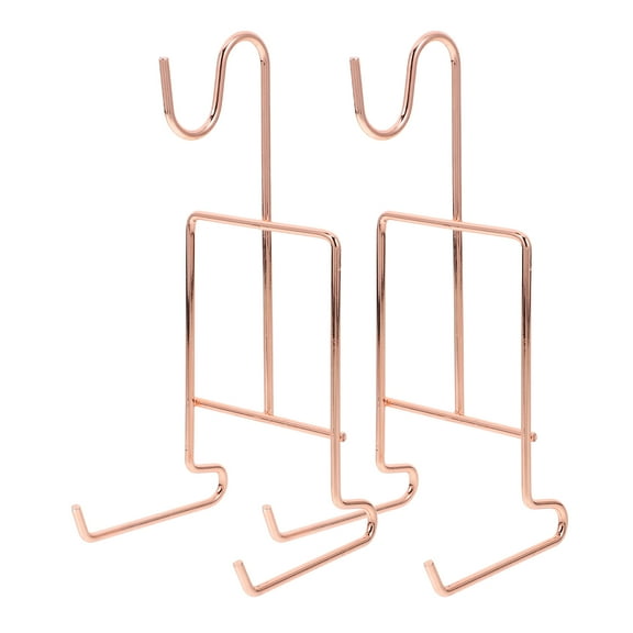 Dytern mug rack 2pcs Kitchen Countertop Mug Drying Rack Metal Coffee Cup Holder Cup Stand Mug Holder,6.3"X2.56"X2.36"