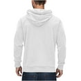 thumbnail image 3 of CYiJun Corduroy Hoodies for Men Long Sleeve Essentials Hoodie Casual Breathable Soft Sweatshirts,Size 4XL, 3 of 6