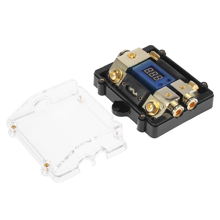 X AUTOHAUX 4 6 8 Gauge, portafusibili AWG in Linea con fusibili da 80 A