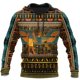 thumbnail image 3 of Sudadera vintage para hombre, sudadera con estampado 3D del antiguo Egipto, informal, de otoño, de gran tamaño, estilo Harajuku, de manga larga, talla 6XL, 3 of 5