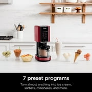 Ninja™ CREAMi™ Ice Cream Maker, 7 One Touch Programs, Red - NC301RD