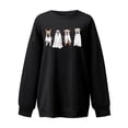 thumbnail image 4 of EHQJNJ Sweat à Demi-Zip pour Femmes, Pull Imprimé Haut Sans Manches Chic pour Automne et Hiver, Sweat-Shirts Sans Capuche avec Graphiques, Sweat-Shirts Western, 4 of 4