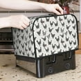 thumbnail image 7 of Uemuo Funny Chicken Print Toaster Cover 2 Slice, Small Kitchen Appliance Covers, Toaster Oven Cover with Loop, Bread Machine Cover Dust Cover Protection, 7 of 7