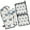 Anchor and Bulldog, variant on Australian Shepherd Dog and Footprints Kitchen Oven Mitt and Pot Holder Sets 2 Pcs for Baking, Cooking and Grilling, Heat Resistant Up To 392 °F