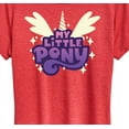 thumbnail image 3 of My Little Pony - New Gen Logo Wings - Women's Short Sleeve Graphic T-Shirt, 3 of 5