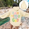 thumbnail image 2 of Women's 2025 Oversized Hoodies Sweatshirt Fleece Long Sleeve Going Out Tops Trendy Casual Fall Fashion Outfits Winter Warm Sweatshirt Oversized Hoodie(Color:Beige,Size:L), 2 of 5